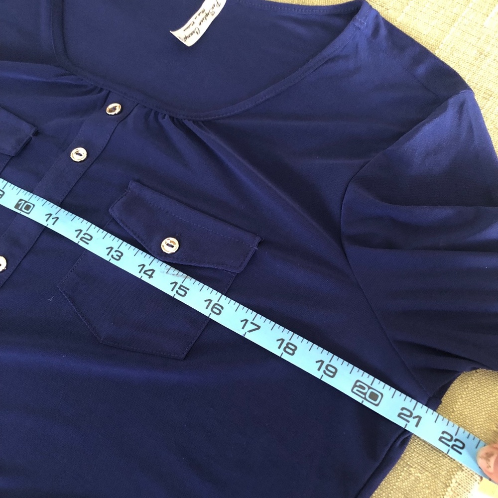 PerSeption Concept NavyBlue Two Front Pockets - Picture 5 of 7
